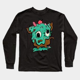 Zombie Ice Cream Bub Long Sleeve T-Shirt